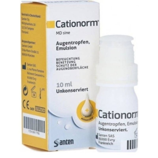  Santen Cationorm Eye Drops 10ml